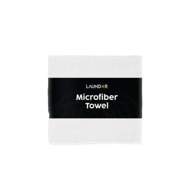 White Microfiber Towel