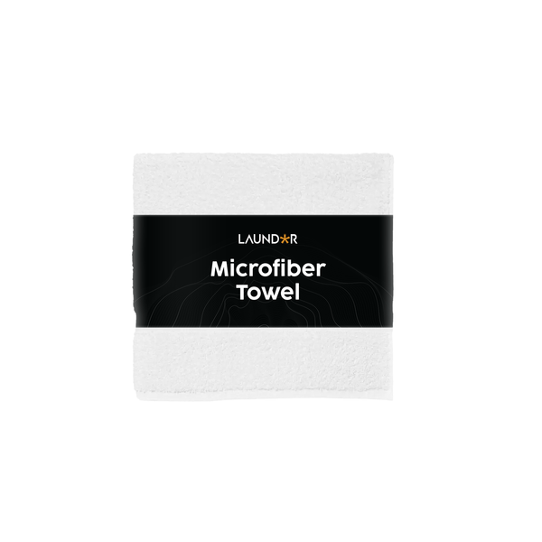 White Microfiber Towel