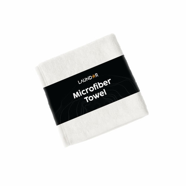 White Microfiber Towel