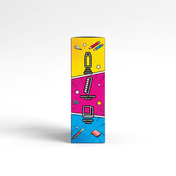 Kids Edition box side — whats inside